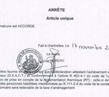 17/11/2014 - PC accordé !!!