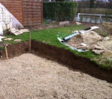 B&ecirc;che autour de la terrasse