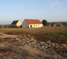 Photo prise avant le d&eacute;but du terrassement