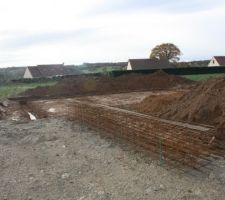 Photo du terrassement