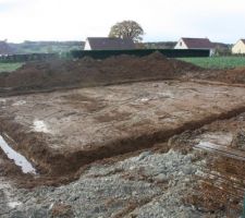 Photo du terrassement