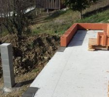 Pose du premier rang sur le fil anti capilarit&eacute;