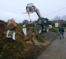 Surplus de terre.