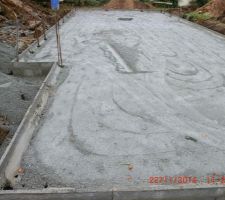 Réalisations des fondations.