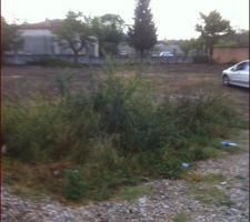 Notre terrain 618 m2