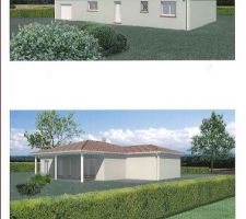 Vue 3D de la maison