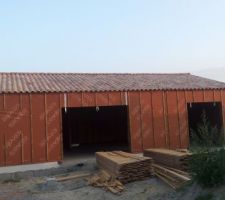 Avant les menuiseries vers fin septembre 2014