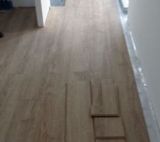 Pose du parquet