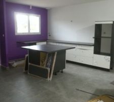 Montage de la cuisine