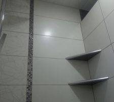 Douche à l'italienne