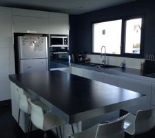 Cuisine : crédence poséee
