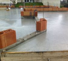 Dalle Etape 1 - Hauteur différente pour la terrasse