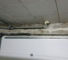 Poutre du garage, vue de l'intérieure