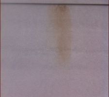 Infiltration d eau dans les façades par le décrochage de l étage