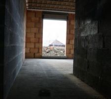 Cellier vu du local technique