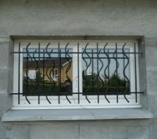 Grilles de défense fenêtre du cellier