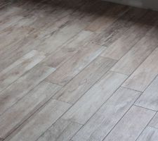 Carrelage Immitation Parquet de notre chambre.