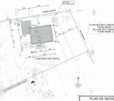 Nouveau Plan de Masse avec Garage