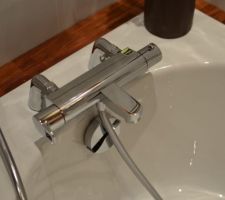 Le mitigeur de la baignoire choisi chez TEREVA