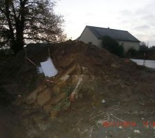 Surplus de terre.