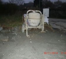 Entrée du chantier.