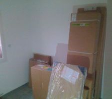 Cuisine en cartons