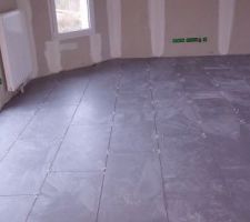 Carrelage du salon