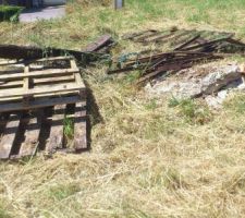 Mise au propre du terrain