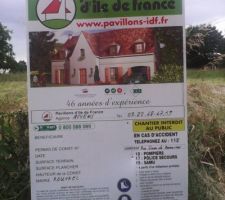 Affichage du permis de construire