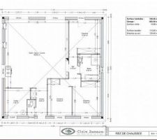 Le plan de la maison