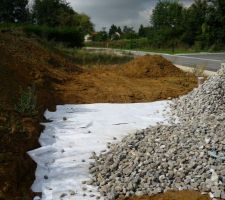 Geotextile   gros caillous
