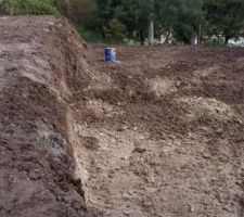 Terrassement termin&eacute; merci demir 5 jours chrono