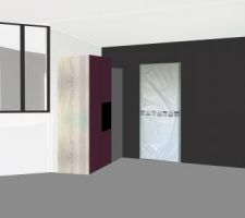 Simulation peinture cuisine