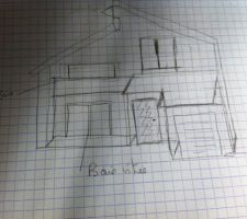 1ère ébauche de la maison :)