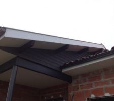 Lambris pin gris anthracite