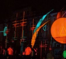 Musée St Pierre : fête des lumières  à  Lyon