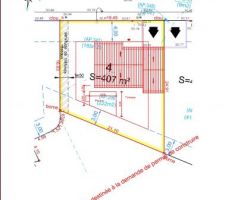Voici le plan de masse
