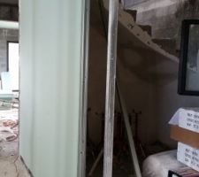 Cloison de la chambre du petit dernier