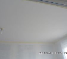 Peinture du plafond