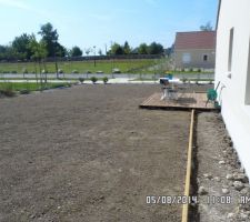 Notre terrasse et jardin