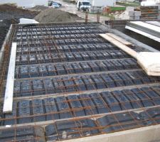 Plancher VS garage (vue de l'arrière garage)