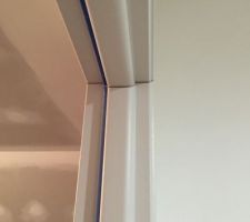 Montant des portes existantes