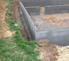 L'enduit est encore frais, il est tr&egrave;s bien fait.