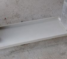 Seuil de porte en pierre reconstitué