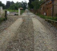 Chemin d'acc&egrave;s 110 m&egrave;tres