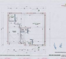 Plan des Piéces au RDC