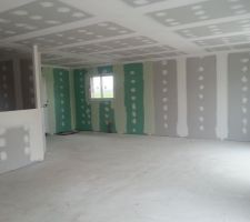 Emplacement verrière, cuisine, salle à manger