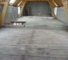 Trémie dans plancher bois