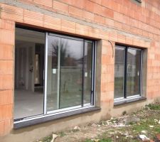 Seuils des baies coulissantes