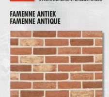 CHOIX DE LA BRIQUE:LA "FAMENNE ANTIQUE" DE CHEZ NELISSEN